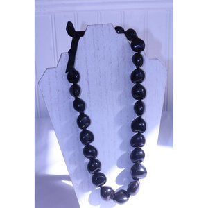 Hawaiian Kukui Nut Lei Necklace